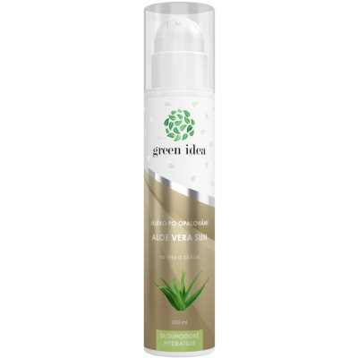 Green idea Aloe Vera mléko po opalování 200 ml – Zboží Mobilmania
