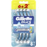 Gillette Blue3 Cool 8 ks – Hledejceny.cz