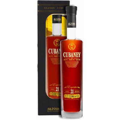Rum Cubaney Exquisito 21yo 38% 0,7l /Dominikánská rep./