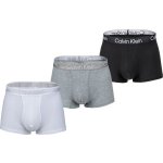 Calvin Klein boxerky černé bílé šedé 3 ks – Hledejceny.cz