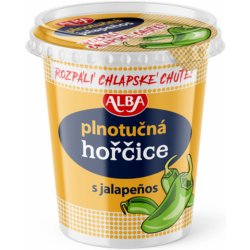 Alba Plnotučná hořčice s jalapeños 200 g