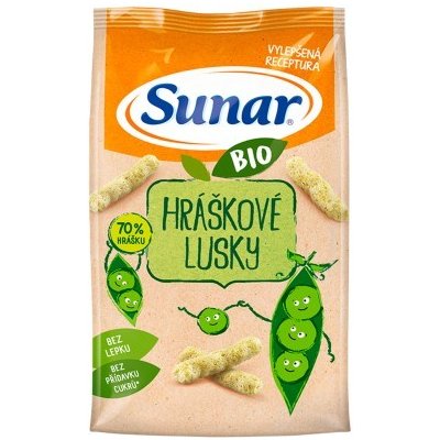 Sunar BIO hráškové lusky 45 g – Hledejceny.cz