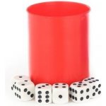 Teddies Hrací kostky s kelímkem – Sleviste.cz