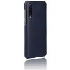 Pouzdro a kryt na mobilní telefon Pouzdro JustKing ochranné s koženkovém povrchem Xiaomi Mi 9 - modré