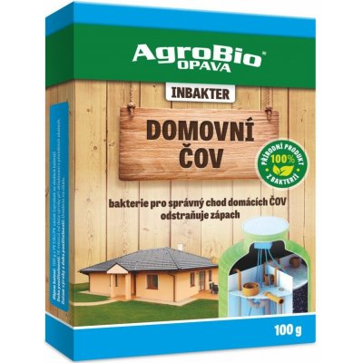 AgroBio OPAVA Bakterie do čističky odpadních vod INBAKTER Domovní ČOV 100 g – Zboží Mobilmania