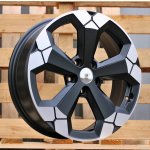 Racing Line Y1274 6.5x17 5x114.3 ET32 black matt polished lip – Hledejceny.cz