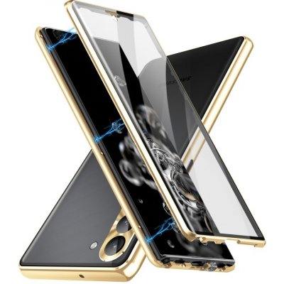 Pouzdro PROTEMIO 56977 Magnetický kryt 360 pro Samsung Galaxy S23 Plus 5G zlatý – Zbozi.Blesk.cz