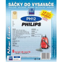 Jolly PH 12 (6+1+1ks) do vysav. PHILIPS