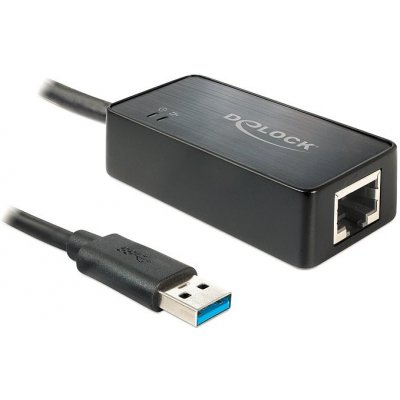 DeLock Adapter USB 3.0 > Gigabit LAN 10/100/1000 Mb/s – Zbozi.Blesk.cz