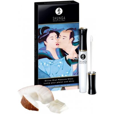 Shunga Lip Gloss Coconut Water 10 ml – Zbozi.Blesk.cz