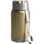 Sagaform To Go zlatá nerezová termoska na oběd se lžičkou 600 ml – Hledejceny.cz
