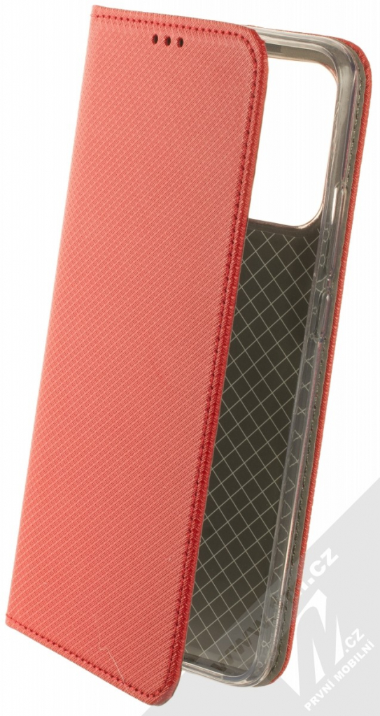Pouzdro 1Mcz Magnet Book flipové Xiaomi Redmi 10C, Redmi 10 Power, Poco C40 červené