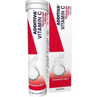 Additiva Vitamin C Blutorange 20 šumivých tablet