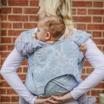 Fidella Fly Tai Mei Tai Classic Iced Butterfly hellblau – Sleviste.cz