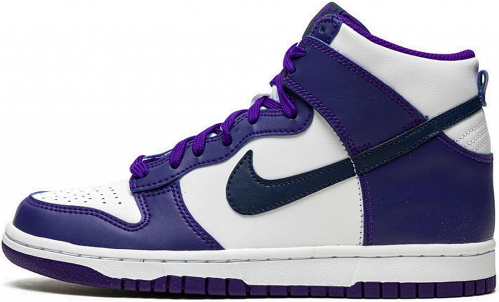 Nike Dunk High Electro Purple Midnght Navy