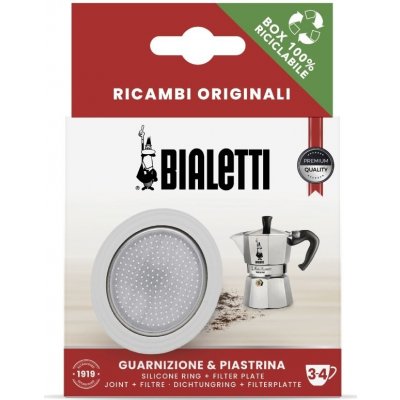 Bialetti Moka Express, Moka Indukce, Brikka těsnění + filtr 3/4 porce