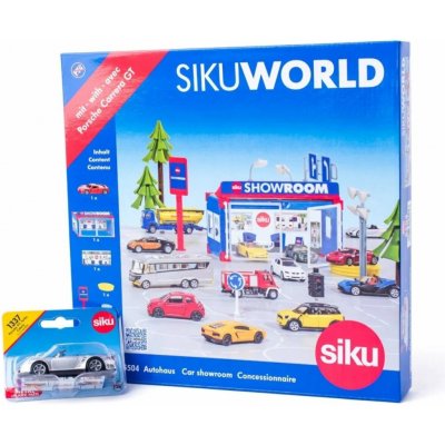 Siku World Autosalon s autem – Zboží Dáma