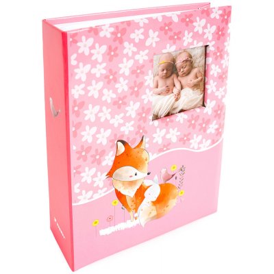 FANDY album dětské FOX 2 10x15/200, růžové – Zboží Mobilmania