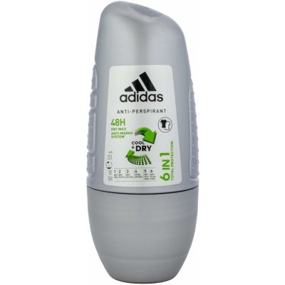 Adidas 6 In 1 48H Men roll-on 50 ml