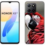 Pouzdro mmCase Gelové Honor X8 5G/Honor 70 Lite 5G - papoušek ara červený – Zbozi.Blesk.cz