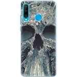 Pouzdro iSaprio - Abstract Skull - Huawei P30 Lite – Zboží Mobilmania