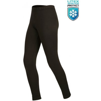 Litex Dětské zateplené legíny 7E084 černá – Zboží Dáma