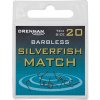 Rybářské háčky Drennan bez Protihrotu Silverfish Match Barbless vel.14 10ks