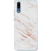 Pouzdro a kryt na mobilní telefon Huawei iSaprio - Rose Gold Marble - Huawei P20