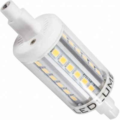 Ledlumen LED 4W R7s malé halogenové trubice 36xSMD2835 78mm CCD Studená bílá