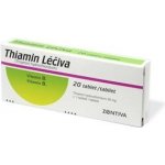 THIAMIN LÉČIVA POR 50MG TBL NOB 20 – Hledejceny.cz