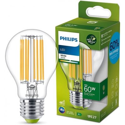 Philips LED 4-60W, E27, 3000K, A 929003066701