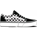 Vans Old Skool Platform Checkerboard/black/True white – Zboží Mobilmania