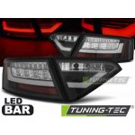 ZADNÍ SVĚTLA, SVĚTLOMETY, LAMPY AUDI A5, 2007-2011, LED BAR, ČERNÉ BLACK – Hledejceny.cz