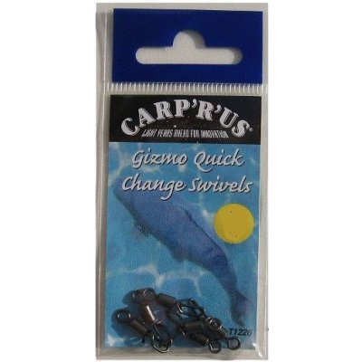 Carp ´R´ Us Obratlík Gizmo Quick Change Swivel vel.11 8ks – Hledejceny.cz