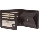 Peněženka Lagen pánská peněženka kožená 2104 E BRN