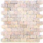 Divero Garth 797 Mramorová mozaika 30 x 30 cm krémová 1m² – Zbozi.Blesk.cz