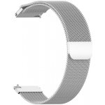 Techsuit Watchband 20mm (W009) - Samsung Galaxy Watch 4/5/Active 2, Huawei Watch GT 3 (42mm)/GT 3 Pro (43mm) - Silver KF239489 – Hledejceny.cz
