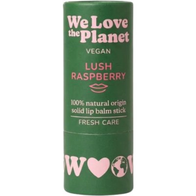 Přírodní balzám na rty Lush Raspberry We Love the Planet 4,9 g – Sleviste.cz
