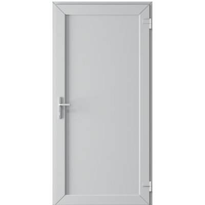 Homedoors Vchodové dveře 110 x 205 cm pravé bílé plné – Hledejceny.cz