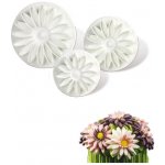 Pavoni Vytlačovač-vykrajovátko plast 3ks (gerbery) prům.4,5, 6, 7cm – Hledejceny.cz