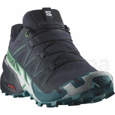 Salomon Speedcross 6 M L47465300 carbon/tahitian tide/white – Zboží Mobilmania