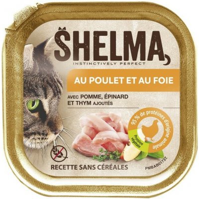 Shelma Chicken and liver pate 100 g – Hledejceny.cz