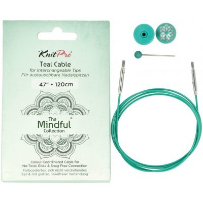 KnitPro Mindful fixné kruhové lanko 94 cm