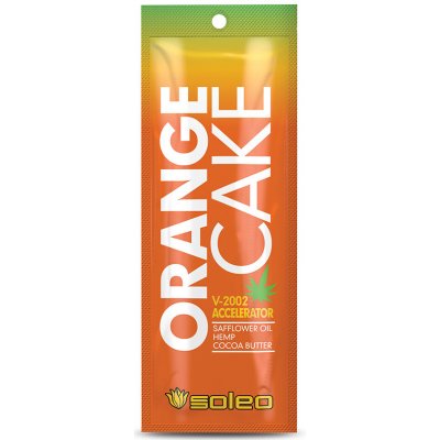 Soleo Basic Line Orange Cake jednorázový krém do solária 15 ml – Hledejceny.cz