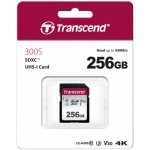 Transcend SDXC UHS-I U3 256 GB SDC300S – Sleviste.cz