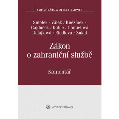 Zákon o zahraniční službě. Komentář - autorů kolektiv – Sleviste.cz