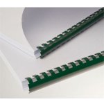 Eurosupplies vázací hřbety plastové A4 12,5 (12) mm zelené 100 ks – Sleviste.cz