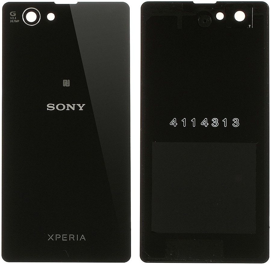 Kryt Sony D5503 Xperia Z1 compact Zadní černý