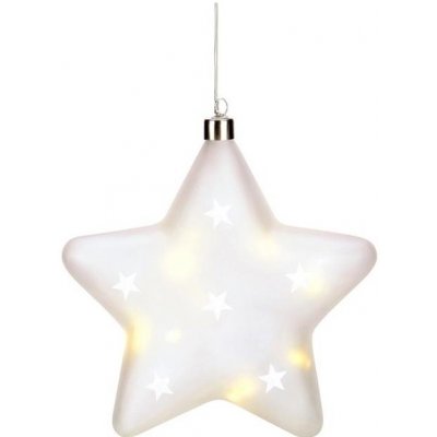 Markslöjd 704489 LED Vánoční dekorace LISETTE 10xLED 0,3W 3xAA hvězda ML0077 – Hledejceny.cz