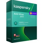 Kaspersky Anti-Virus - 1 lic. 1 rok (KL1171X5AFS) – Hledejceny.cz